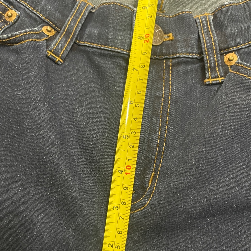 J. Crew Womens Jeans Size 28 Blue Toothpick Dark Wash Denim - Picture 7 of 8